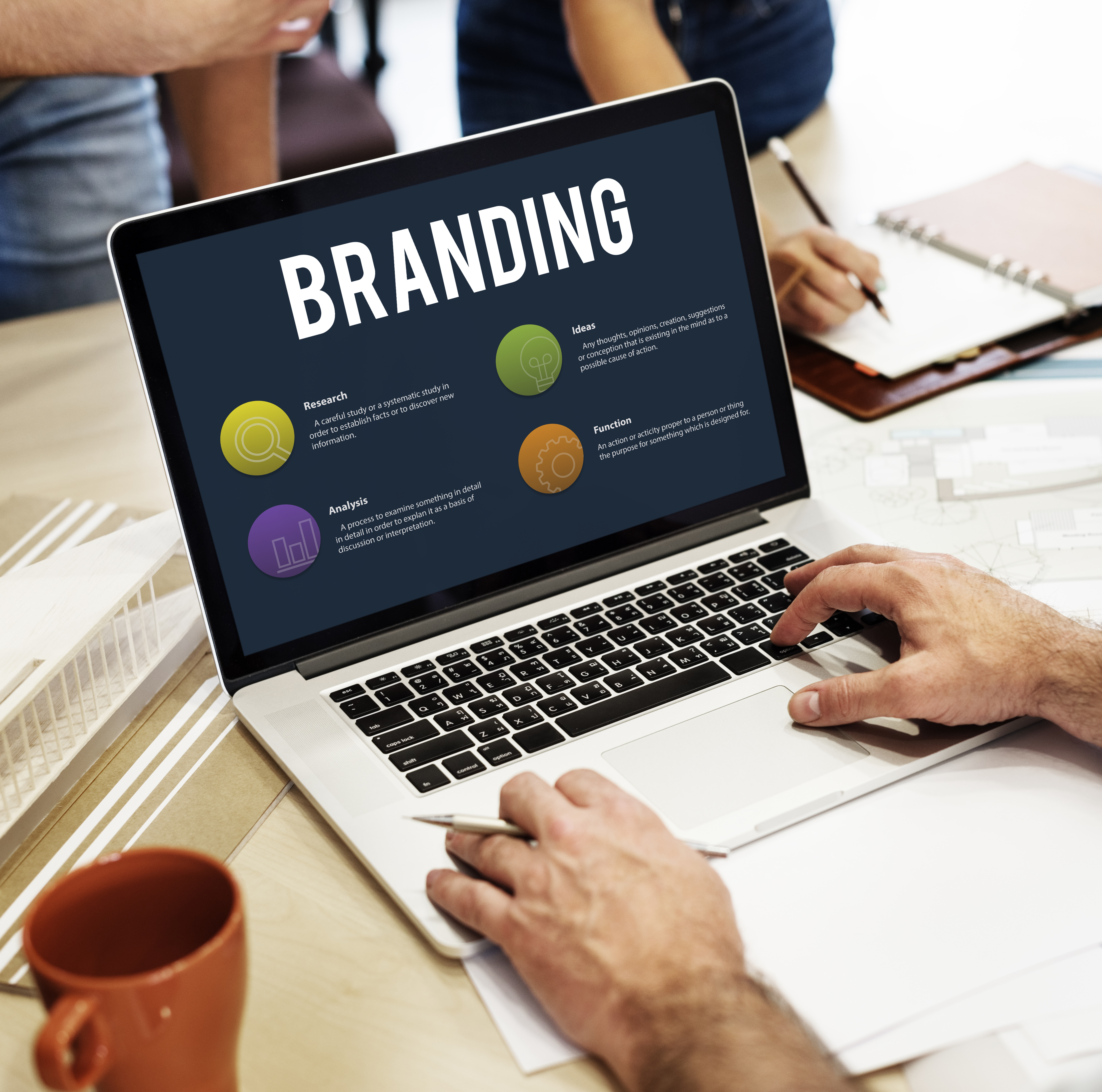 Branding detail